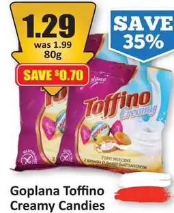 Starsky Goplana Toffino Creamy Candies offer