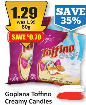 Starsky Goplana Toffino Creamy Candies offer