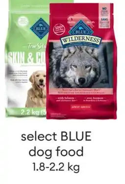 Petsmart Select Blue Dog Food offer