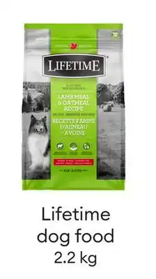 Petsmart Lifetime Dog Food offer