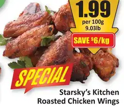 Starsky Starsky's Kitchen Roasted Chicken Wings offer