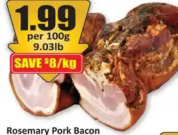 Starsky Rosemary Pork Bacon offer