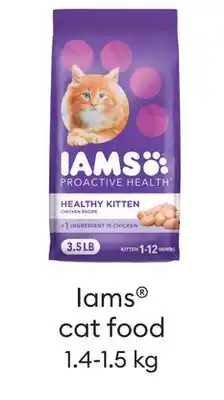 Petsmart Iams Cat Food offer