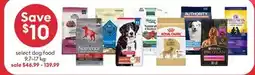 Petsmart Save $10 select dog food offer