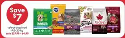 Petsmart Save $7 select dog food offer