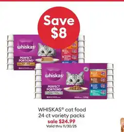 Petsmart WHISKAS cat food offer