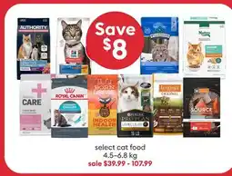 Petsmart Save $8 select cat food offer