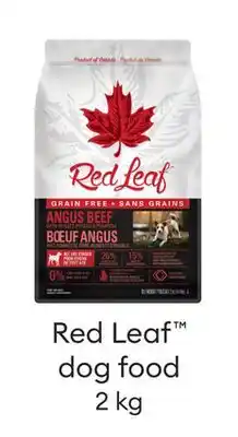 Petsmart Red Leaf Dog Food offer