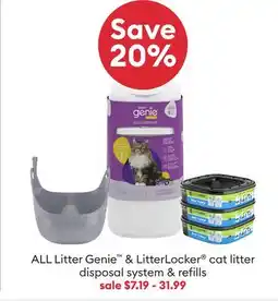 Petsmart ALL Litter Genie cat litter disposal system & refills offer