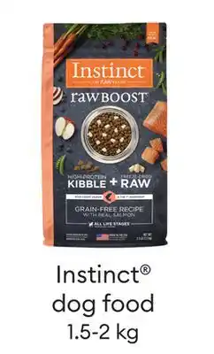 Petsmart Instinct Dog Food offer