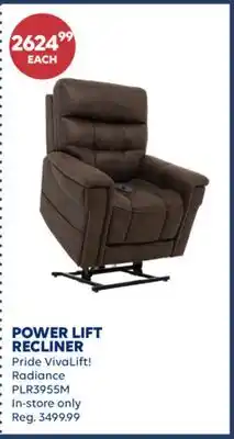 Wellwise by Shoppers POWER LIFT RECLINER Pride VivaLift! offer