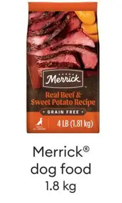 Petsmart Merrick Dog Food offer