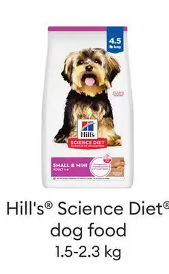 Petsmart Hill's Science Diet Dog Food offer