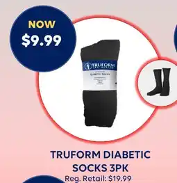 Wellwise by Shoppers TRUFORM DIABETIC SOCKS 3PK offer