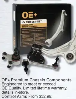 PartSource OE+ Premium Chassis Components Engineered to meet or exceed OE Quality offer