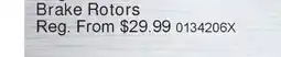 PartSource OE+ Premium Brake Rotors offer