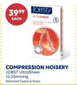 Wellwise by Shoppers COMPRESSION HOISERY JOBST UltraSheer 15-20mmHg offer