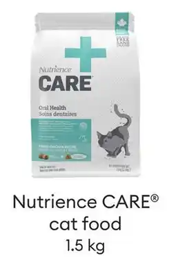 Petsmart Nutrience CARE Cat Food offer