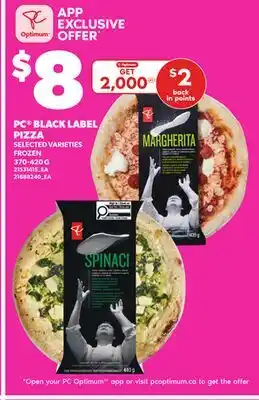 Independent City Market PC BLACK LABEL PIZZA, 370-420 G offer