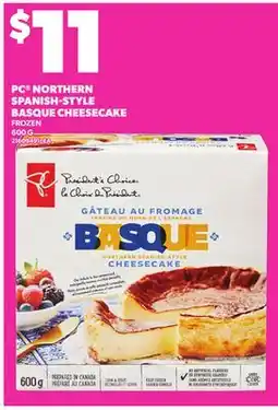 Independent City Market PC NORTHERN SPANISH-STYLE BASQUE CHEESECAKE, 600 G offer