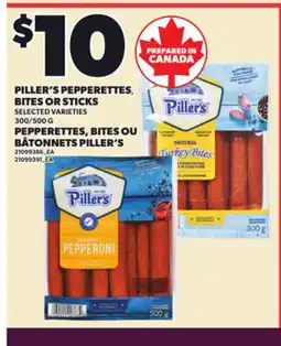Independent City Market PILLER'S PEPPERETTES, BITES OR STICKS, 300/500 G offer