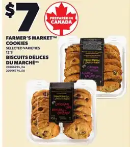 Independent City Market FARMER'S MARKET COOKIES, 12'S offer