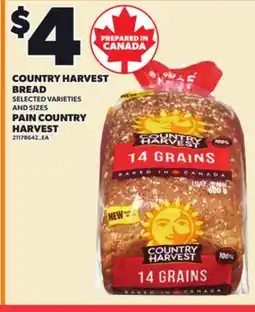 Independent City Market COUNTRY HARVEST BREAD offer