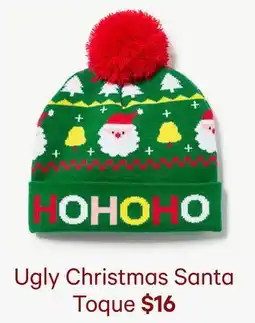 Joe Fresh Ugly Christmas Santa Toque offer