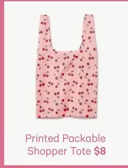 Joe Fresh Printed Packable Shopper Tote offer