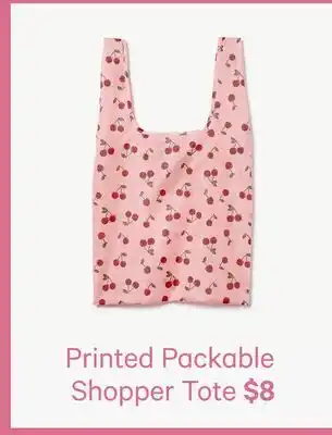 Joe Fresh Printed Packable Shopper Tote offer