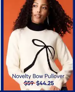 Joe Fresh Novelty Bow Pullover offer