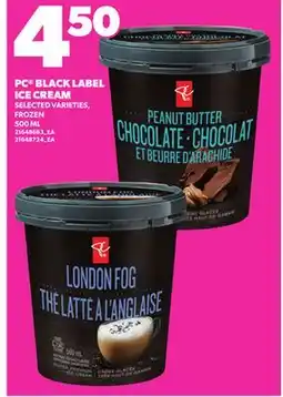 Independent City Market PC BLACK LABEL ICE CREAM, 500 ML offer