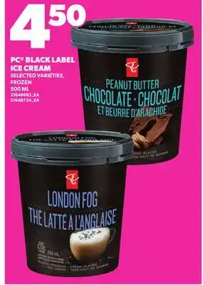 Independent City Market PC BLACK LABEL ICE CREAM, 500 ML offer