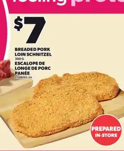 Independent City Market BREADED PORK LOIN SCHNITZEL, 300 G offer