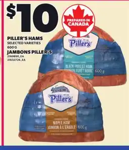 Independent City Market PILLER'S HAMS, 600 G offer
