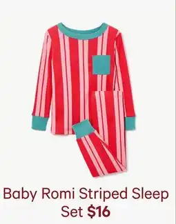 Joe Fresh Baby Romi Striped Sleep Set offer
