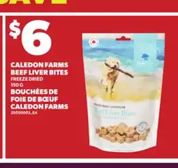 Independent City Market CALEDON FARMS BEEF LIVER BITES, 150 G offer