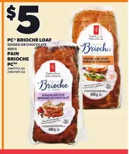 Independent City Market PC BRIOCHE LOAF, 400 G offer