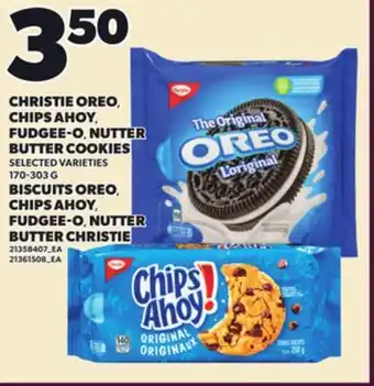 Independent City Market CHRISTIE OREO, CHIPS AHOY, FUDGEE-O, NUTTER BUTTER COOKIES, 170-303 G offer