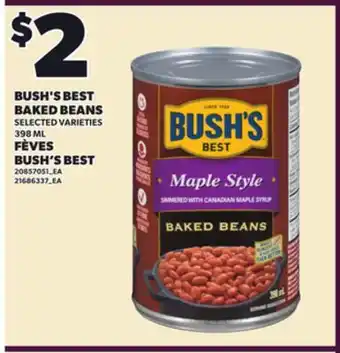 Independent City Market BUSH'S BEST BAKED BEANS, 398 ML offer