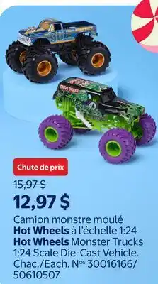 Walmart Hot Wheels Monster Trucks offer