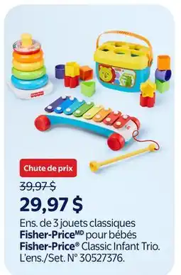 Walmart Fisher-Price Classic Infant Tri offer