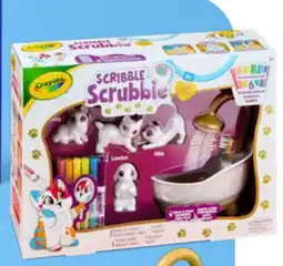 Walmart Crayola Scribble Scrubbie Tub Playset offer
