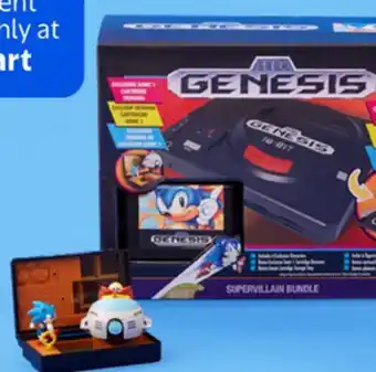 Walmart SEGA Genesis Supervillain Display Bundle with Sonic1 Diorama offer