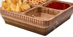 Rossy Fluted acacia wood tray offer