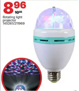 Rossy Rotating light projector offer