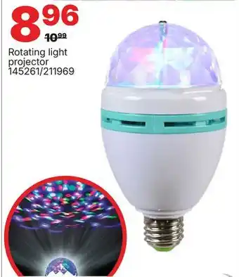 Rossy Rotating light projector offer