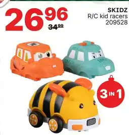 Rossy SKIDZ R/C kid racers offer