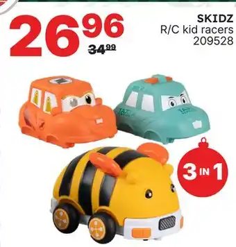 Rossy SKIDZ R/C kid racers offer
