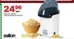 Rossy Salton Popcorn maker offer